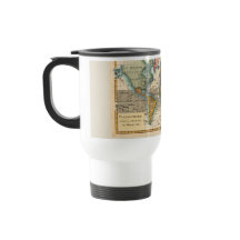 Weltkarte 1700er antike Kontinente