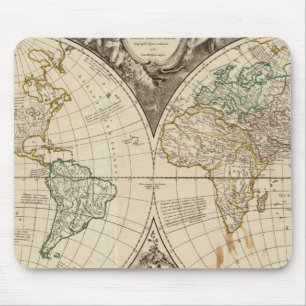 Weltkarte 8 mousepad