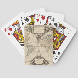 Weltkarte 9 spielkarten