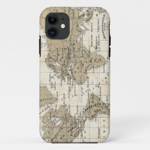 Weltkarte Case-Mate iPhone Hülle