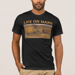 Weltkarte der Mars Roten Planeten per Satellit T-Shirt