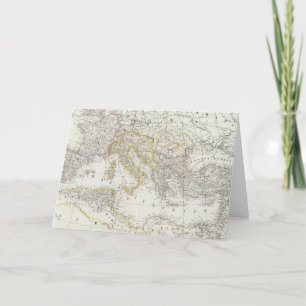 Weltkarte der östlichen Hemisphäre Feiertagskarte