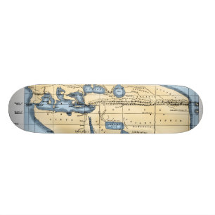 WELTKARTE: ERATOSTHEN SKATEBOARD
