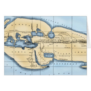 WELTKARTE: ERATOSTHENES