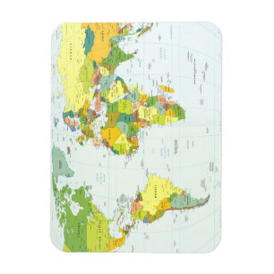 Weltkarte+Globus+Land+Atlas Magnet