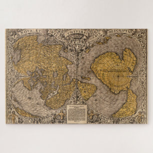 Weltkarte Orbital Vintag (1531) Puzzle