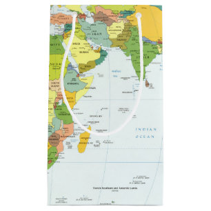 Weltkarte Politische Atlas Poster: Moderne Dekorat Kleine Geschenktüte