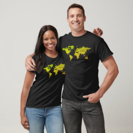 Weltkarte - Reisen Sie den Globus! T-Shirt