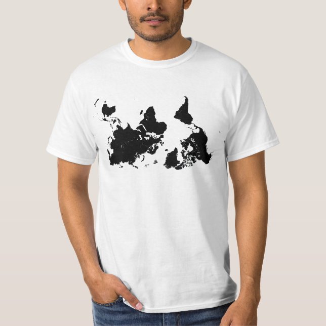 Weltkarte T-Shirt (Vorderseite)