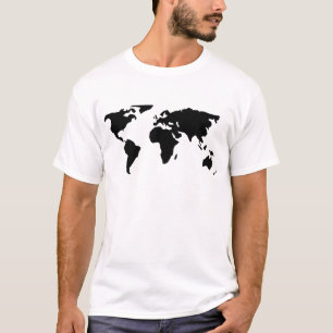 Weltkarte T-Shirt