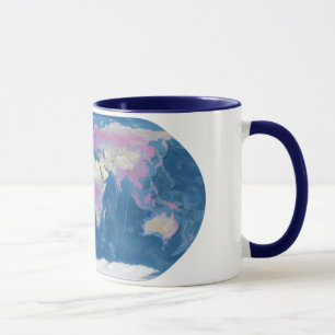 Weltkarte Tasse