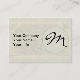 Weltkarte Vintag Historischer Atlas Visitenkarte