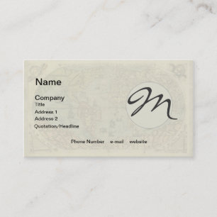 Weltkarte Vintag Historischer Atlas Visitenkarte