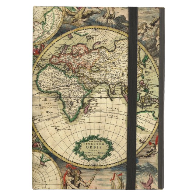 Weltkarte von 1689 Geschenken (Vorderseite Geschlossen)