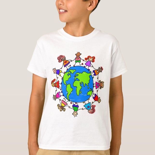 Weltkinder T-Shirt (Vorderseite)