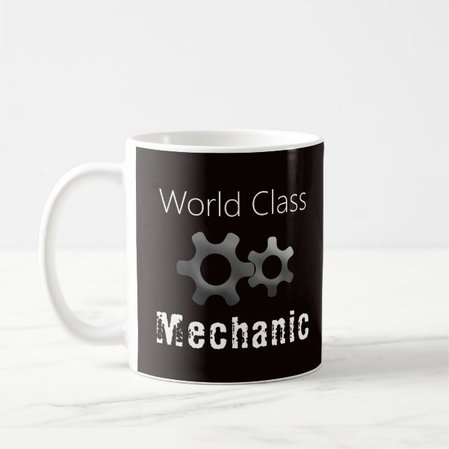 Weltklasse Mechanisch Personalisiert Kaffeetasse (Links)