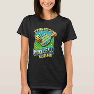 Weltklasse Pickleball Spieler Funny Retro T-Shirt