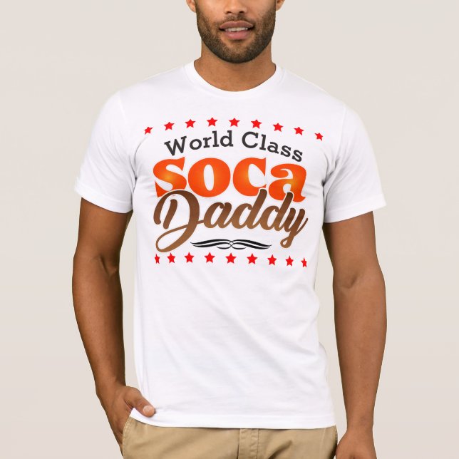 Weltklasse Soca Daddy T-Shirt (Vorderseite)