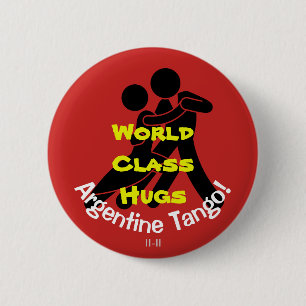 Weltklassen-Umarmungen - Argentinien-Tango Button