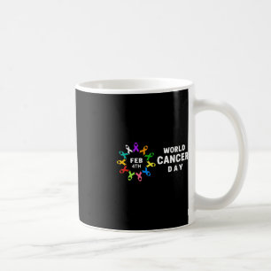 Weltkrebstag - Krebsbewusstsein Kaffeetasse