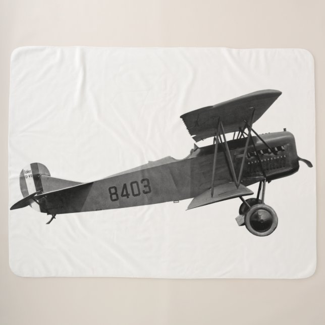 WELTKRIEG 1 FORKKER BI-FLUGZEUG SHERPADECKE (Vorderseite (Horizontal))