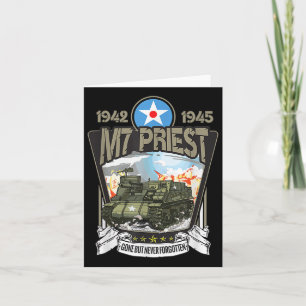 Weltkrieg 2 Amerikanische Panzerartillerie M7 Prie Karte