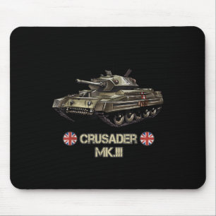 Weltkrieg 2 Britische Armee Tank Kreuzfahrer Mk.3  Mousepad