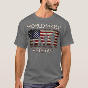 Weltkrieg 2 Veteran en T-Shirt