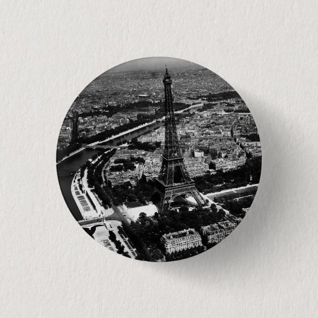 Weltkrieg befreites Paris Button (Vorderseite)