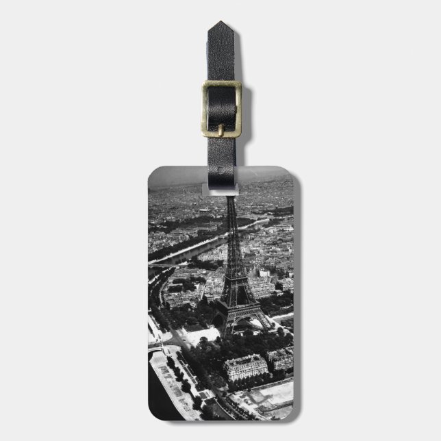 Weltkrieg befreites Paris Gepäckanhänger (Vorderseite vertikal)