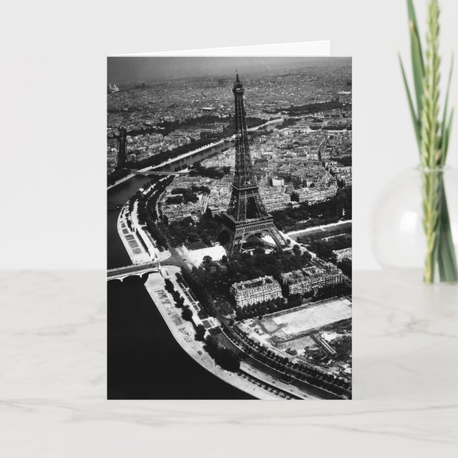 Weltkrieg befreites Paris Karte (Vorderseite)