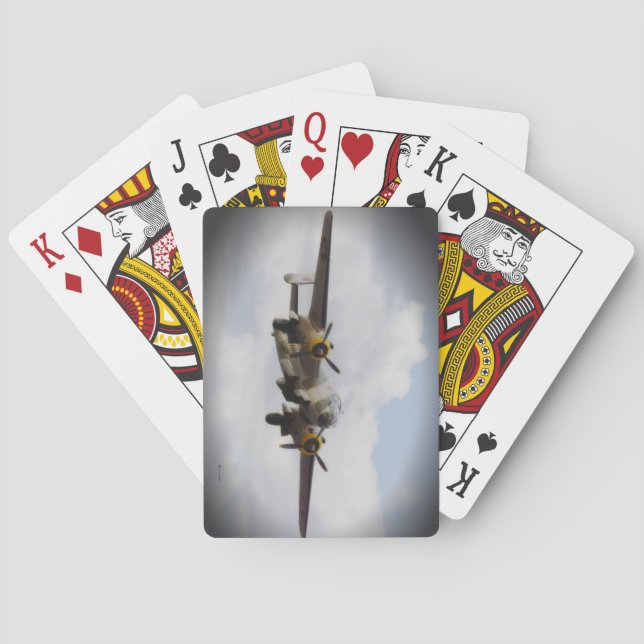 Weltkrieg-Bomber-Spielkarten Spielkarten (Rückseite)