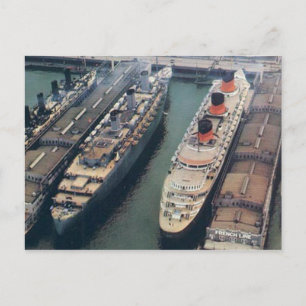 Weltkrieg Farbe Postkarte RMS Queen Mary