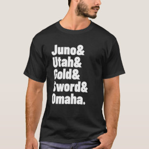Weltkrieg Geschichte D-Day Strände Juno Utah Schwe T-Shirt