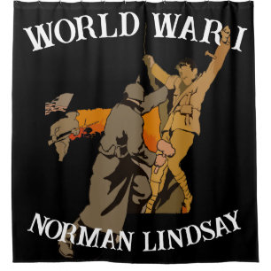 WELTKRIEG I 2024 2025 2026 2027 2028 2029 DUSCHVORHANG
