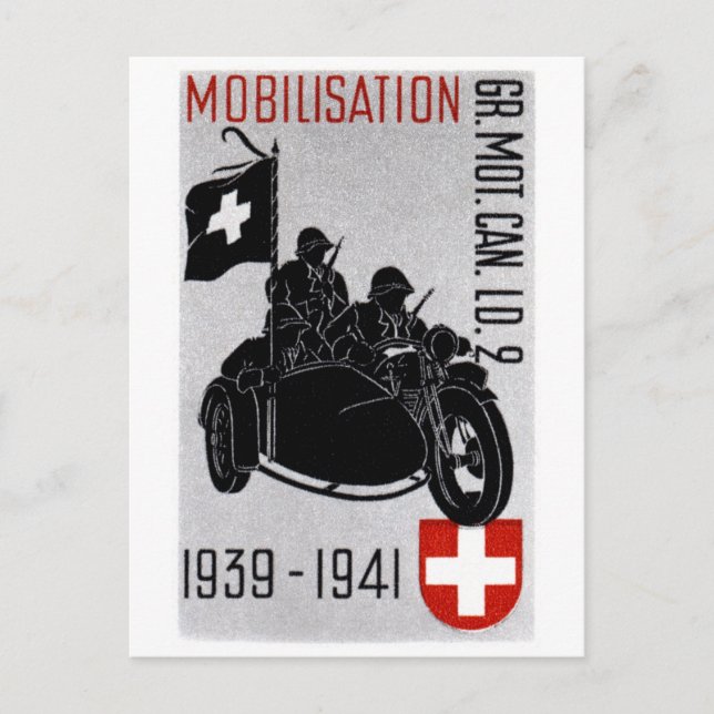 Weltkrieg Postkarte (Vorderseite)
