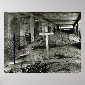 Weltkrieg, Verdun Bayonet Denkmal Inneres Poster