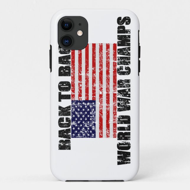 Weltkrieger beängstigend US-Flag iPhone 5 Fall Case-Mate iPhone Hülle (Rückseite)