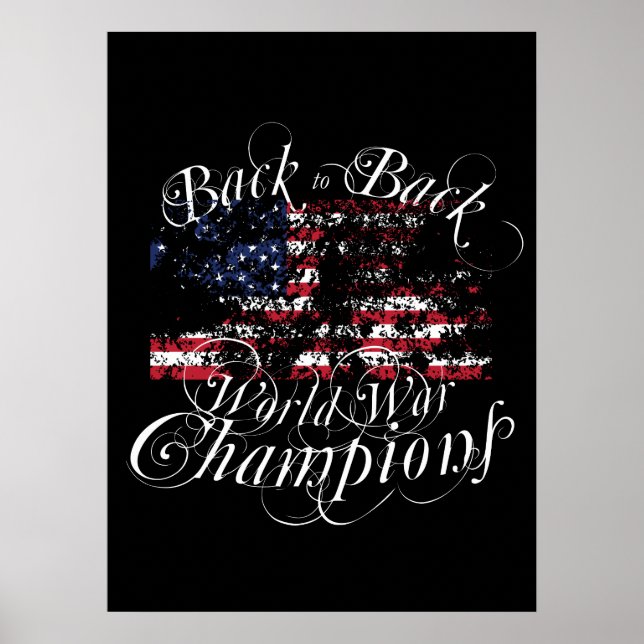 Weltkriegsmeister Poster (Vorne)