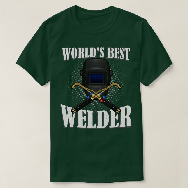 Weltlandbeste Welder T-Shirt (Design vorne)