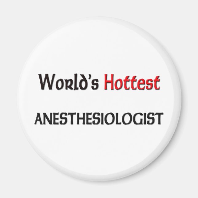Weltlärm heißer Anästhesiologe Magnet (Vorne)