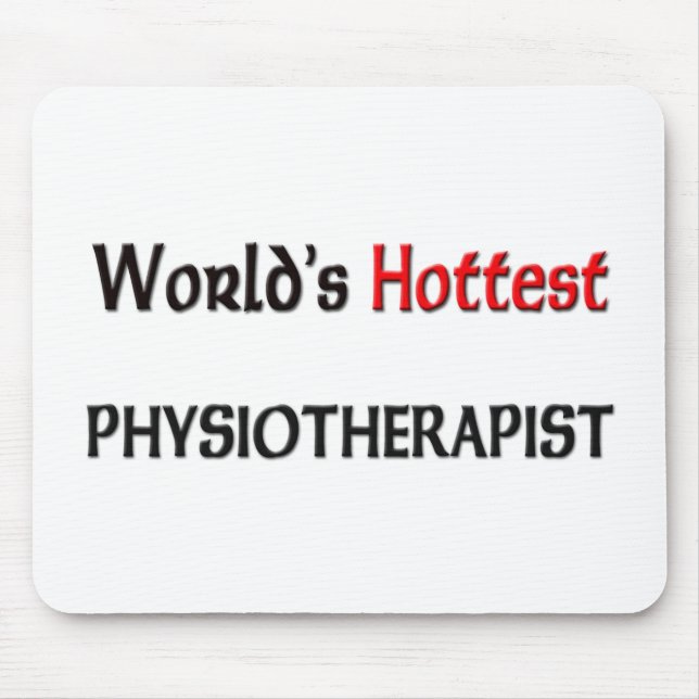 Weltlärmester Physiotherapeut Mousepad (Vorne)
