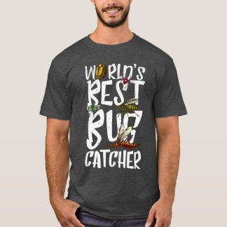 Weltlds Best Bug Catcher Funny Insect Hunter Bugs T-Shirt