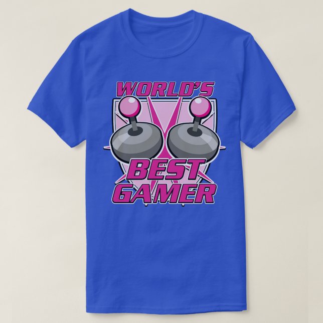 Weltlds Best Gamer T-Shirt (Design vorne)