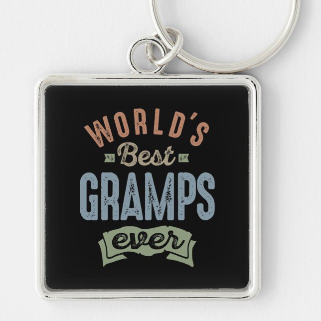 Weltlds Best Gramps Schlüsselanhänger (Vorne)