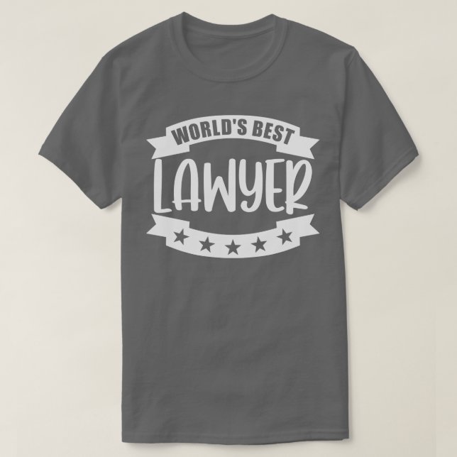 Weltlds Best Lawyer T-Shirt (Design vorne)