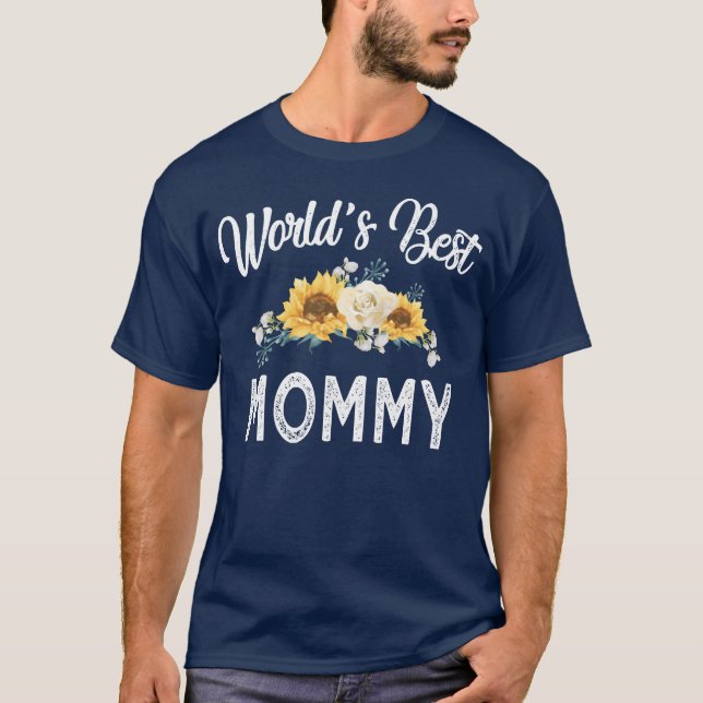 Weltlds Best Mommy Mother's Day Friends T-Shirt (Vorderseite)