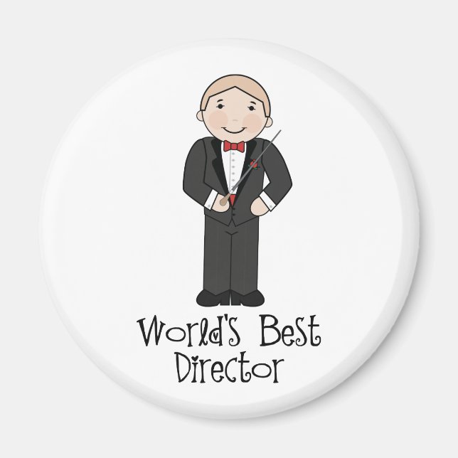 Weltlds Best Music Director Magnet (Vorne)