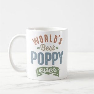 Weltlds Best Poppy Kaffeetasse