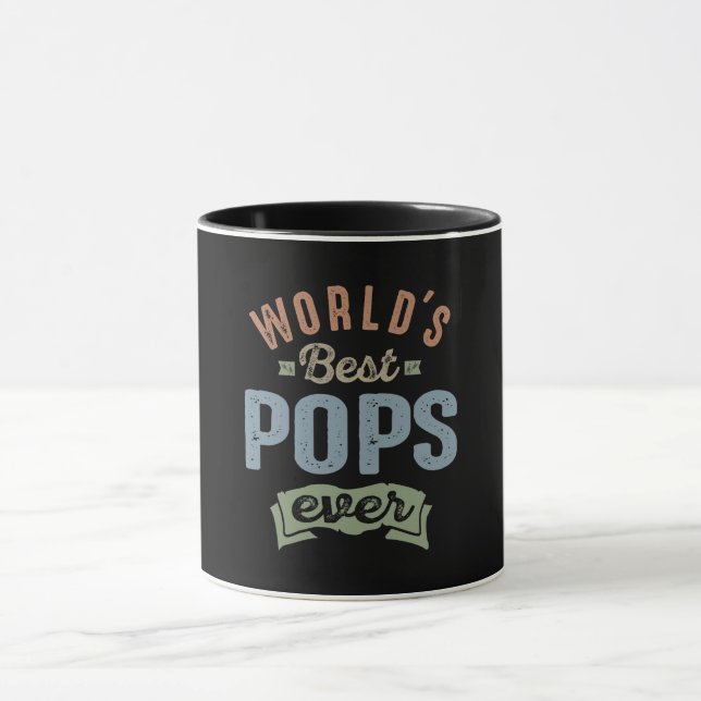 Weltlds Best Pops Tasse (Zentrum)